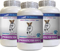 Probióticos para Perros - Elimina el Mal Aliento y los Gases - Salud Digestiva e Inmunitaria - 180 Cápsulas