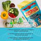 BodyBoost Whole Colostrum, Calostro Bóvino en Polvo, 100% Puro, 454 g