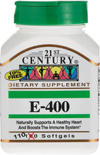 Vitamin E 400 IU Softgels, 110 Count