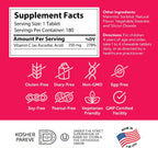 Zahler Junior C Advanced Chewable Vitamin C for Kids - Apoyo Inmunológico en Delicioso Sabor Naranja - Kosher Masticable Antioxidante - (180 Comprimidos)