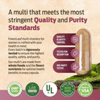 ForestLeaf Multivitamínico Diario para Mujeres, 60 Cápsulas Veganas