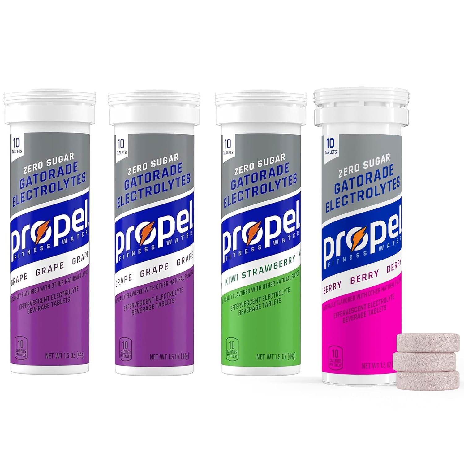 Propel Immune Support Tabletas, Limón Mora, 80 Comprimidos