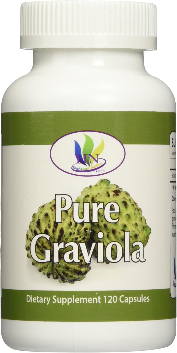 Graviola 1300 mg 120 Capsules - Soursop Leaf Extract