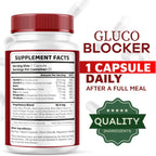 GlucoBlocker, 60 Cápsulas – Fórmula Premium de Vitaminas Naturales