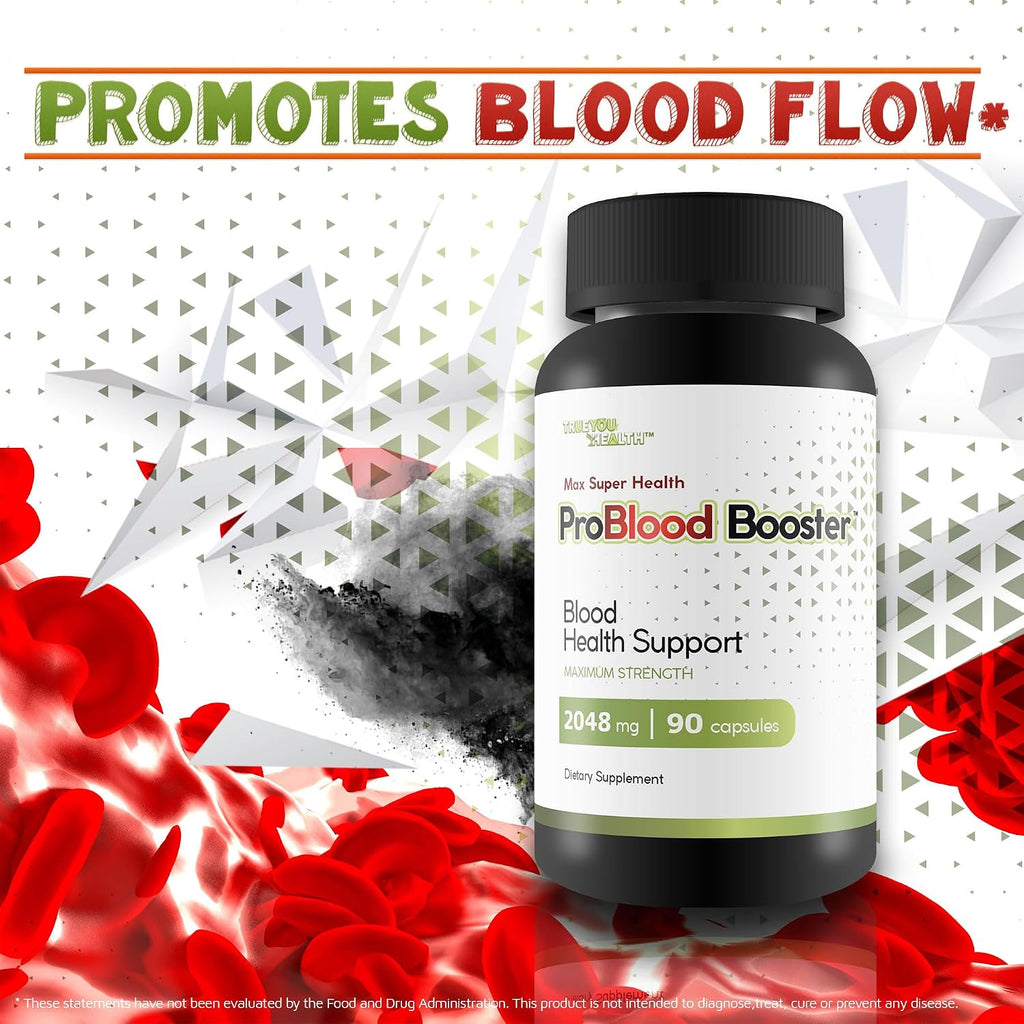 Max Super Health Pro Blood Booster - Apoyo para la Salud Sanguínea y Circulación