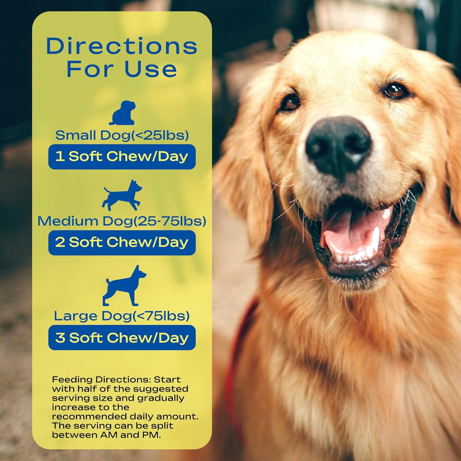 No Poo Chews para Perros – Masticables Suaves con Probióticos y Enzimas – 120 Unidades Sabor Bacon