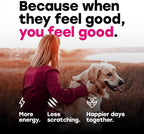 Pup Choice 24-en-1 Multivitamínico para Perros – Snacks blandos con Glucosamina, Probióticos y Omega-3 – 140 golosinas