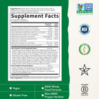 Garden of Life Complejo B, 120 Cápsulas Veganas, Alta Potencia para Energía y Metabolismo con B6, Folato y B12 como Metilcobalamina más Probióticos
