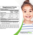 NaturesPlus Animal Parade Vitamina C sin Azúcar para Niños - Pack de 2 (180 comprimidos masticables)