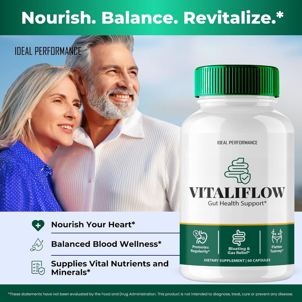 Vitaliflow Capsules – Complemento Probiótico para la Salud Intestinal (3 Envases)