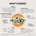 Mountain Peak Nutritionals HTN Support - Suplemento para la salud del corazón y circulación (90 cápsulas)