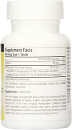 Source Naturals Mangostán, 75 mg Xantonas – 60 Comprimidos