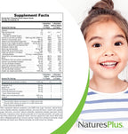 NaturesPlus Animal Parade Multivitamínico Masticable para Niños - 90 Comprimidos con Forma de Animales - Sabores Naturales