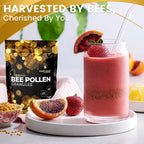 Gránulos de Polen de Abeja, 1 Libra (454 g) - Superalimento Keto con Proteínas, Vitaminas y Minerales