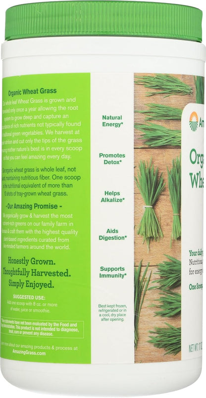 Amazing Grass Polvo de Hierba de Trigo – Aminoácidos esenciales: La hierba de trigo contiene los nueve aminoácidos – Image 5