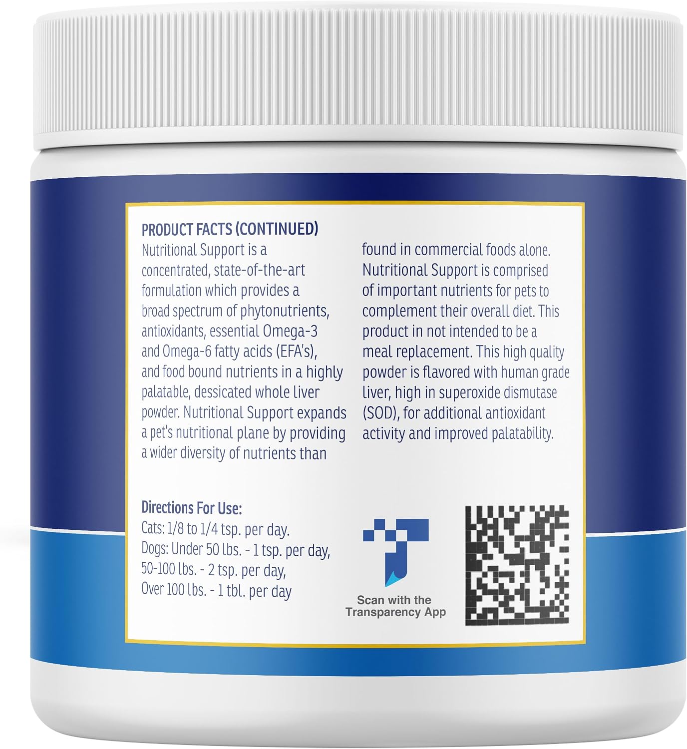 Rx Vitamins Apoyo Nutricional - Combinación de Vitaminas, Minerales y Compuestos Esenciales para Perros y Gatos - 257g