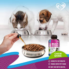 Multivitamínico Líquido 21 en 1 para Perros y Gatos con Glucosamina y Arándano Rojo – Apoyo para Tracto Urinario, Articulaciones, Piel y Pelaje (60 ml)