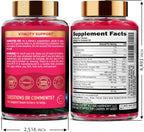 NUTRAHARMONY Complejo B Gominolas - Vitaminas B1-B12, C y Colina - 60 Gominolas Veganas Sabor Berry