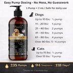 Aceite de Pescado Omega-3 para Perros y Gatos – EPA y DHA – 473 ml