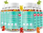 Gominolas de Musgo de Mar y Saúco con Vitaminas C, D y Zinc – 60 uds