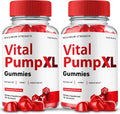 Vital Pump XL Gummies - Suplemento de Alto Rendimiento, Fórmula 100% Natural (2 Envases)