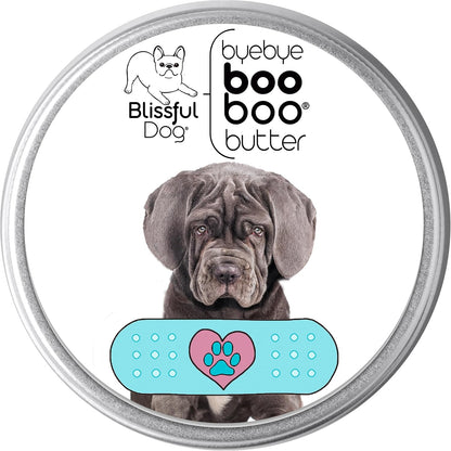 The Blissful Dog 2 oz TIN Neapolitan Mastiff Booboo Butter – Image 1