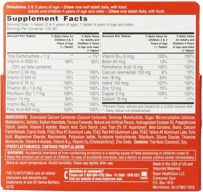 Flintstones Complete Multivitamínico Masticable, 60 pastillas (Pack de 2) – Image 4