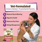 Pet Naturals Probióticos para Perros – 320 Golosinas Blandas con 120M UFC y Prebióticos, Sabor Pato