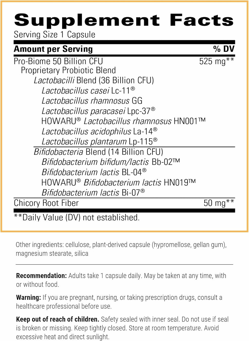 Integrative Therapeutics Pro-Biome - Mezcla probiótica para salud digestiva y apoyo inmunitario - 30 cápsulas