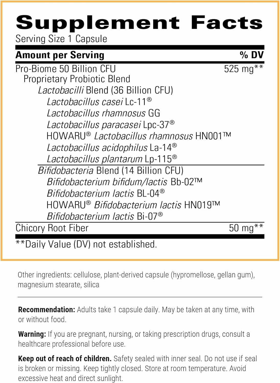 Integrative Therapeutics Pro-Biome - Mezcla probiótica para salud digestiva y apoyo inmunitario - 30 cápsulas