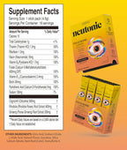 Neutonic Mezcla Nootrópica en Polvo Sabor Peach Mango | 16 Sticks | Sin Cafeína, Sin Azúcar | Apoyo a la Memoria, Concentración y Función Cognitiva