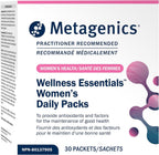 Metagenics Wellness Essentials Women’s - Sobres Diarios - Multivitamínico, Omega-3 y Antioxidantes - No-GMO, Sin Gluten (30 Sobres)