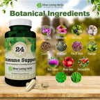 Silver Lining Herbs – Suplemento Inmunológico para Perros (90 Cápsulas)