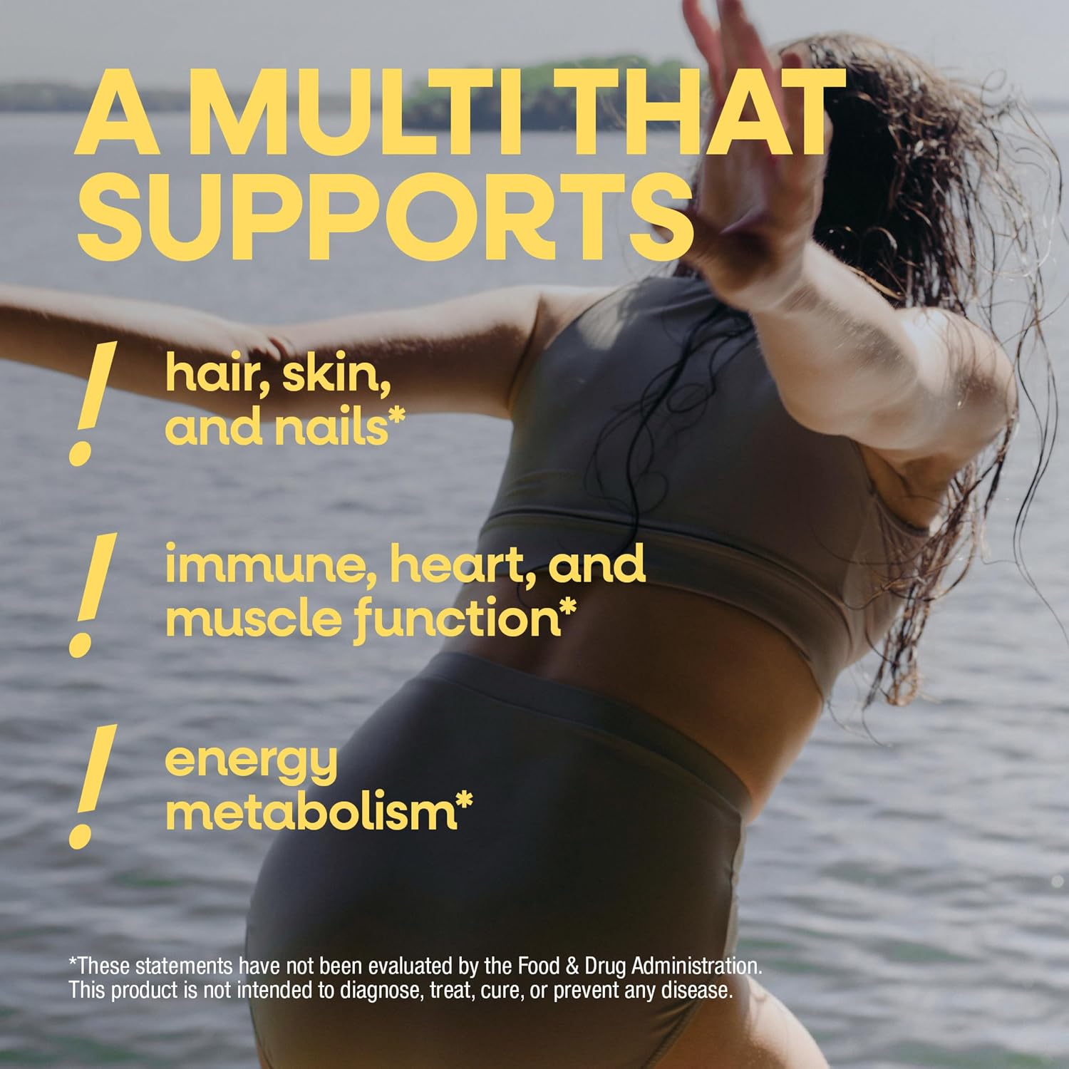 Nature's Way Alive! Gomas Multivitamínicas para Mujer, Sabor a Bayas Mixtas, 130 Gomas