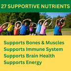 Greenfield Nutritions Multivitamínico Halal para Mujeres y Hombres - 60 Comprimidos sin Gelatina con 27+ Vitaminas y Minerales