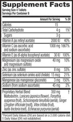 Airborne 1000 mg Vitamina C Comprimidos Masticables con Zinc, 32 Comprimidos, Sabor Cítrico
