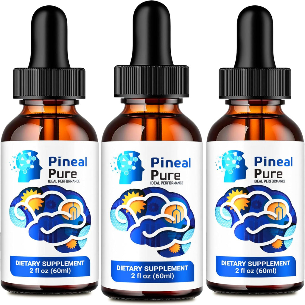 Pineal Pure Drops - Fórmula Original en Gotas (3 Pack)