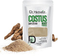 Dr. HERBALIST Polvo de Raíz de Costus 200g - Saussurea Costus Puro (Qust Al-Hindi) con Costunólido | Halal