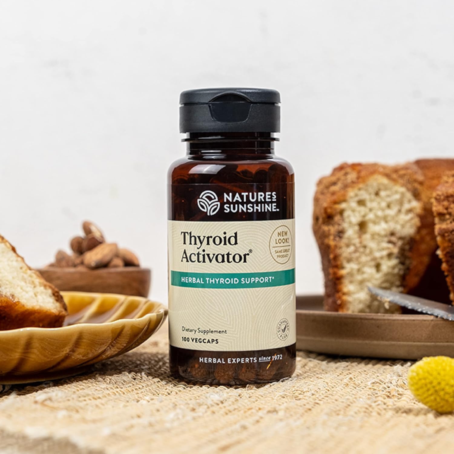 Nature's Sunshine Thyroid Activator 100 Cápsulas