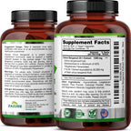 Zazzee Extracto de Bergamota Cítrica 25:1 - 1200 mg, 40% Flavanonas Polifenólicas, 150 Cápsulas Veganas