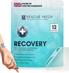 Rescue Patch – Parches de Vitalidad y Energía Matutina – Día y Noche con B1 y Glutatión – 12 Parches