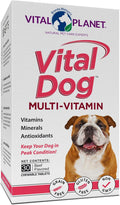 Vital Planet - Vital Dog Multivitamin for Dogs, 30 Beef-Flavored Chewable Tablets