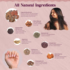 Dragon Herbs Hair and Nails, 100 Cápsulas (500 mg por cápsula)