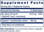 Life Extension Gastro-Ease – Zinc L-Carnosine and Probiotics for Digestive Comfort, 60 Capsules