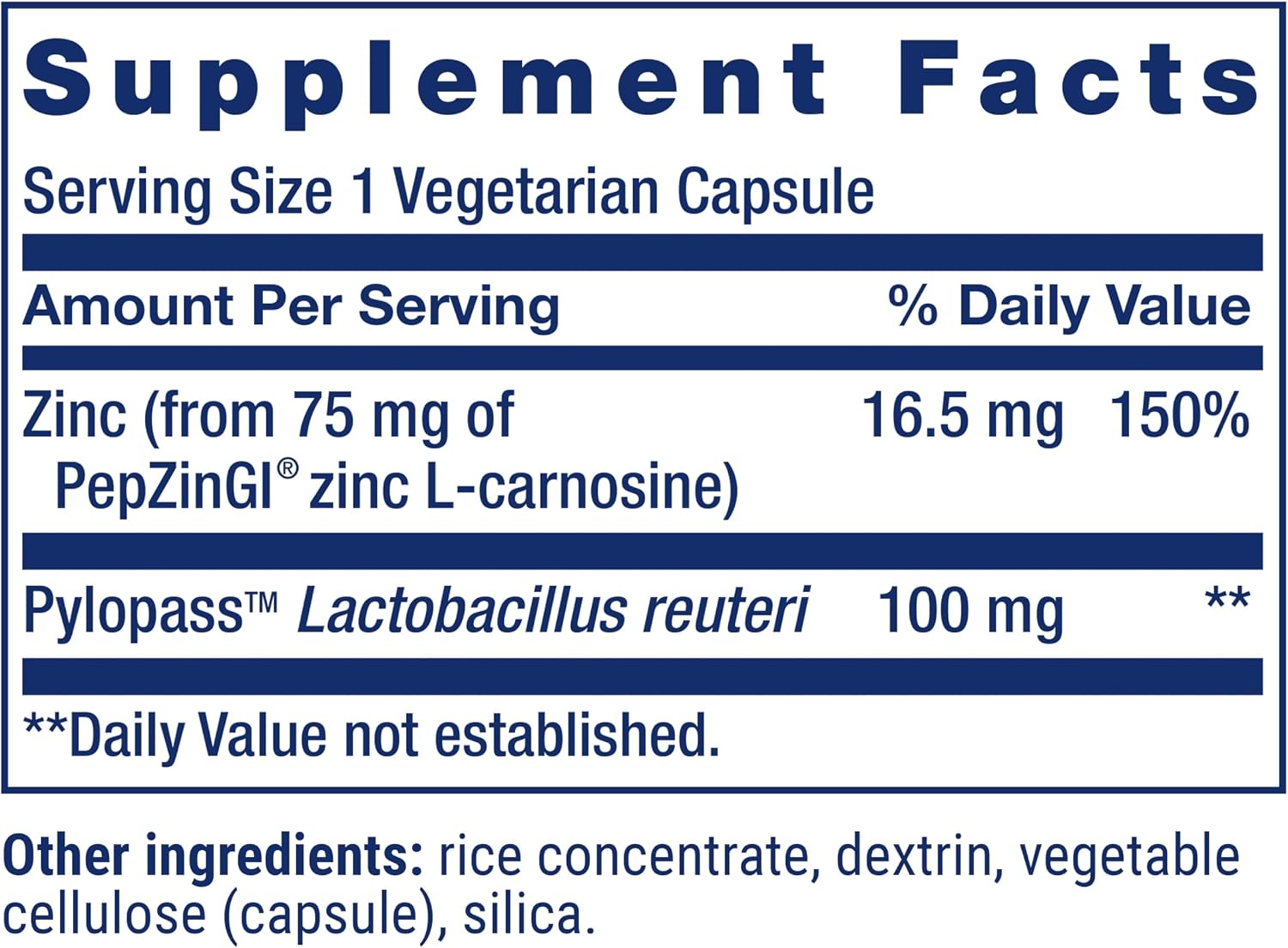 Life Extension Gastro-Ease – Zinc L-Carnosine and Probiotics for Digestive Comfort, 60 Capsules