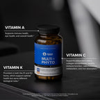 Designs for Sport Multi Plus Phyto - Multivitamínico completo con fitonutrientes para deportistas - 120 cápsulas