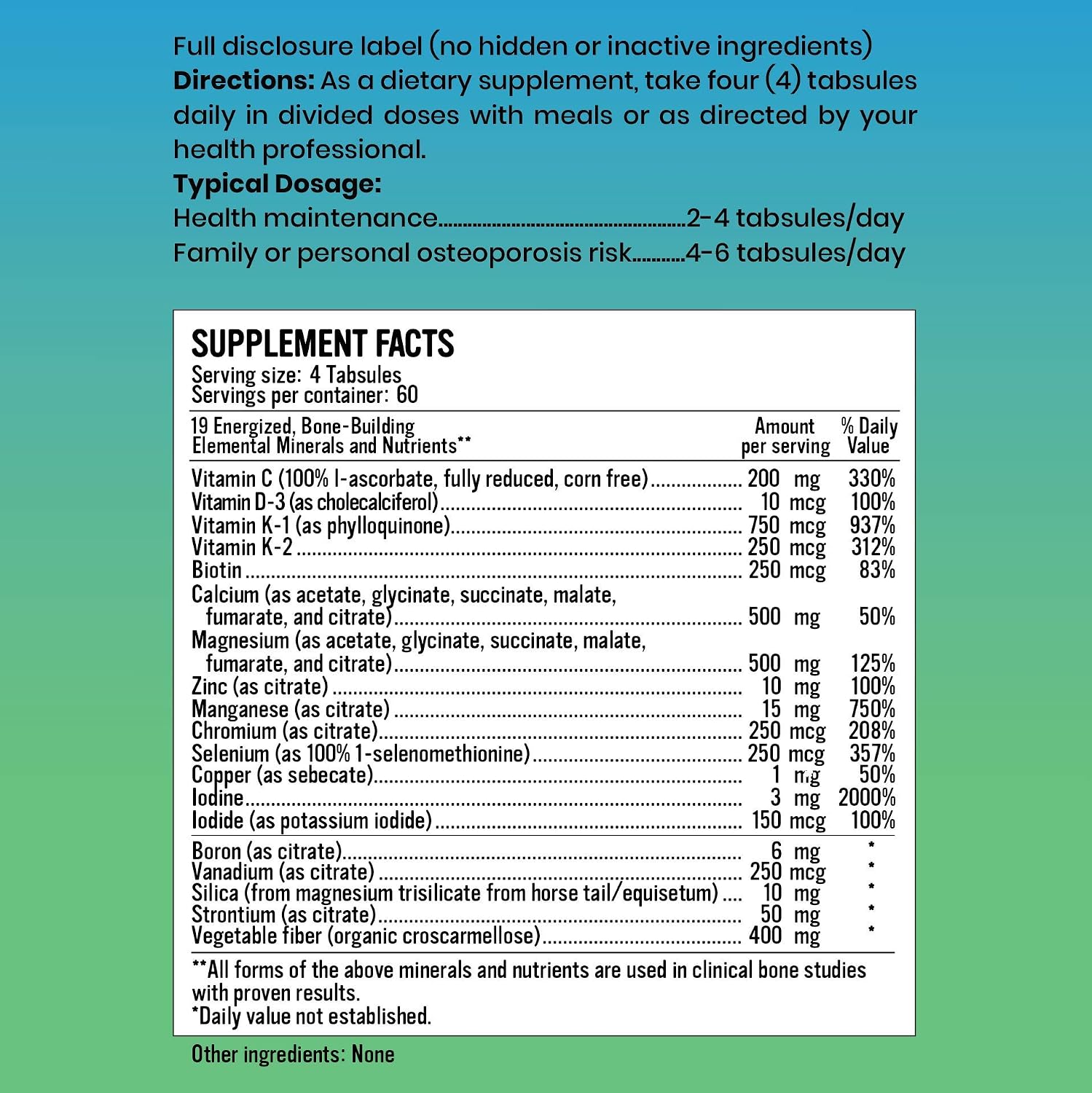 Alkaline for Life Alkalizing Minerals+ | Minerales Alcalinizantes Biodisponibles | 120 Cápsulas