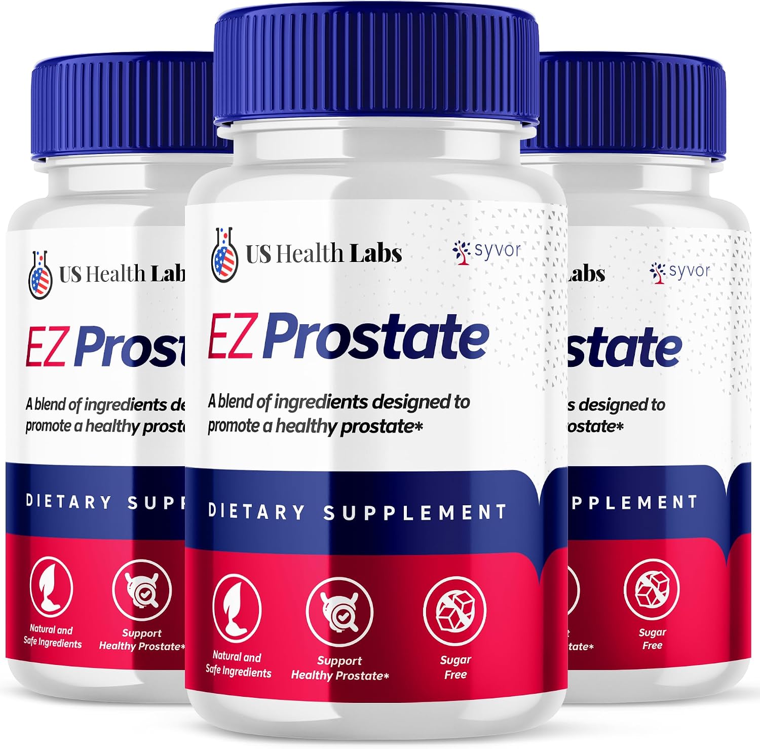 (3 Pack) EZ Prostate Capsules - EZProstate Maximum Strength Support Pills EZ Prostate All Natural Formula Designed for Healthy Prostate - EZ Prostate Advanced Wellness Supplement (180 Capsules)