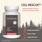 Mountain Peak Nutritionals Cell Rescue – Antioxidante con Cúrcuma, Jengibre y Bromelina – Apoyo Inmunológico y Salud Intestinal (90 Cápsulas)