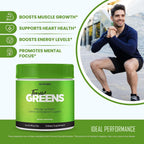 Tonic Greens - Suplemento en Polvo de Verde Natural con BCAA - Fórmula Avanzada - 2 Paquetes